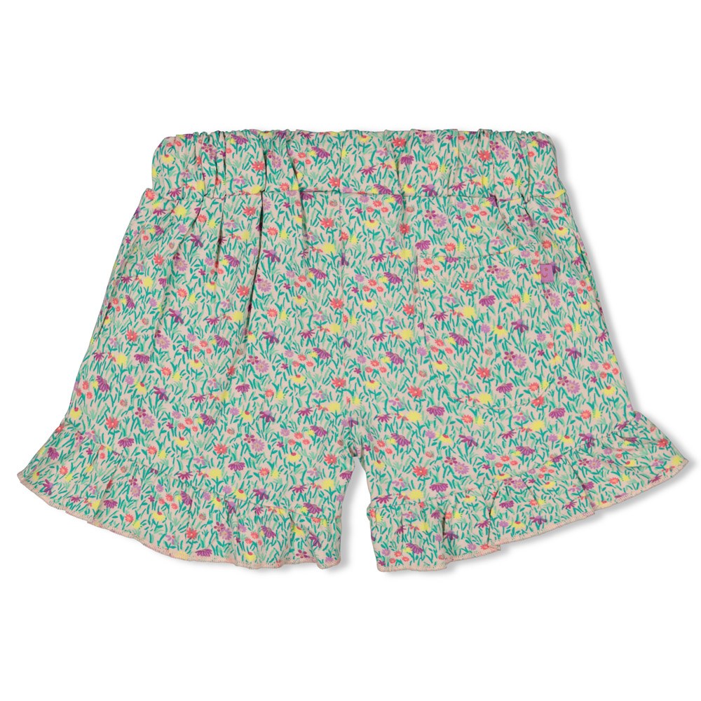 Jubel - short groen print - Picknick Perfect