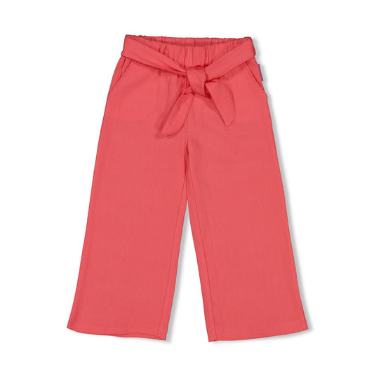 Jubel - culotte broek koraal - Picknick Perfect