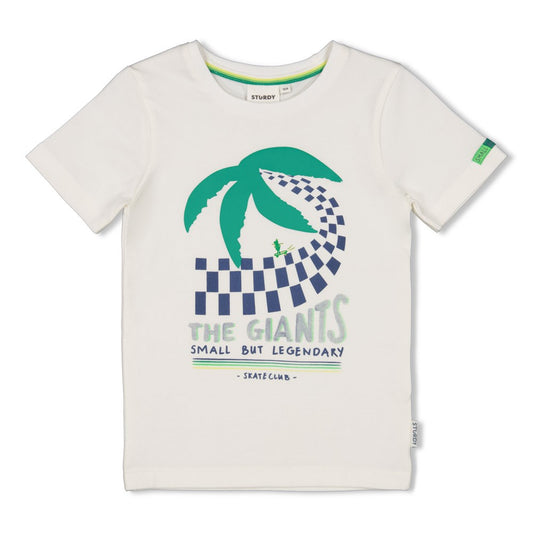 Sturdy - t-shirt wit palmboom - Explore More