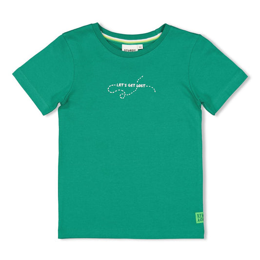 Sturdy - t-shirt groen - Explore More