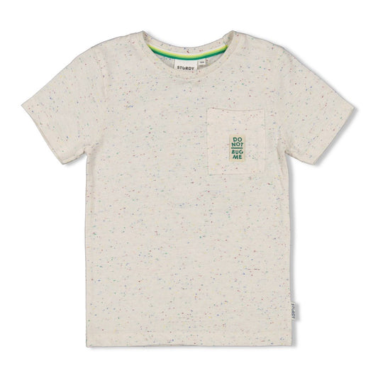Sturdy - t-shirt offwhite melange