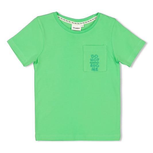 Sturdy - t-shirt lichtgroen - Explore More
