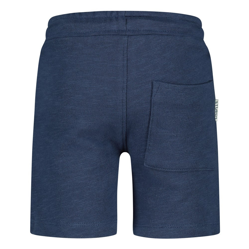 Sturdy - sweat short indigo - Explore More