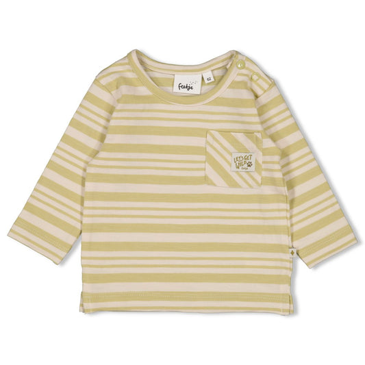 Feetje - Longsleeve streep - Safari Savage