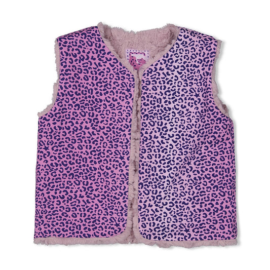 Omkeerbare teddy gilet - Wild Soul