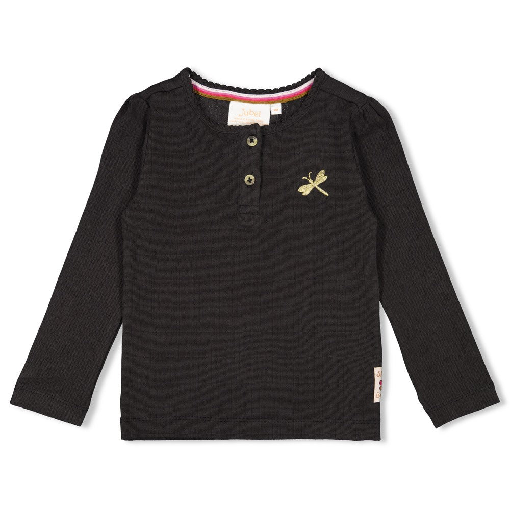 Jubel - Longsleeve ajour rib Shine Bright